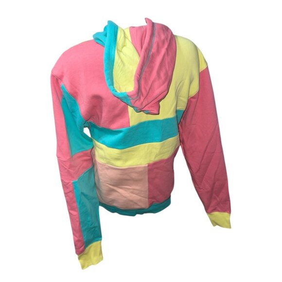 Champion Power Blend Long Sleeve Warm Hoodie Sweatshirt Sz Small Multi Color Kan - Picture 15 of 16